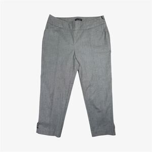 Y2k grey capris contrast stitching - size 6 from Fashion Bug